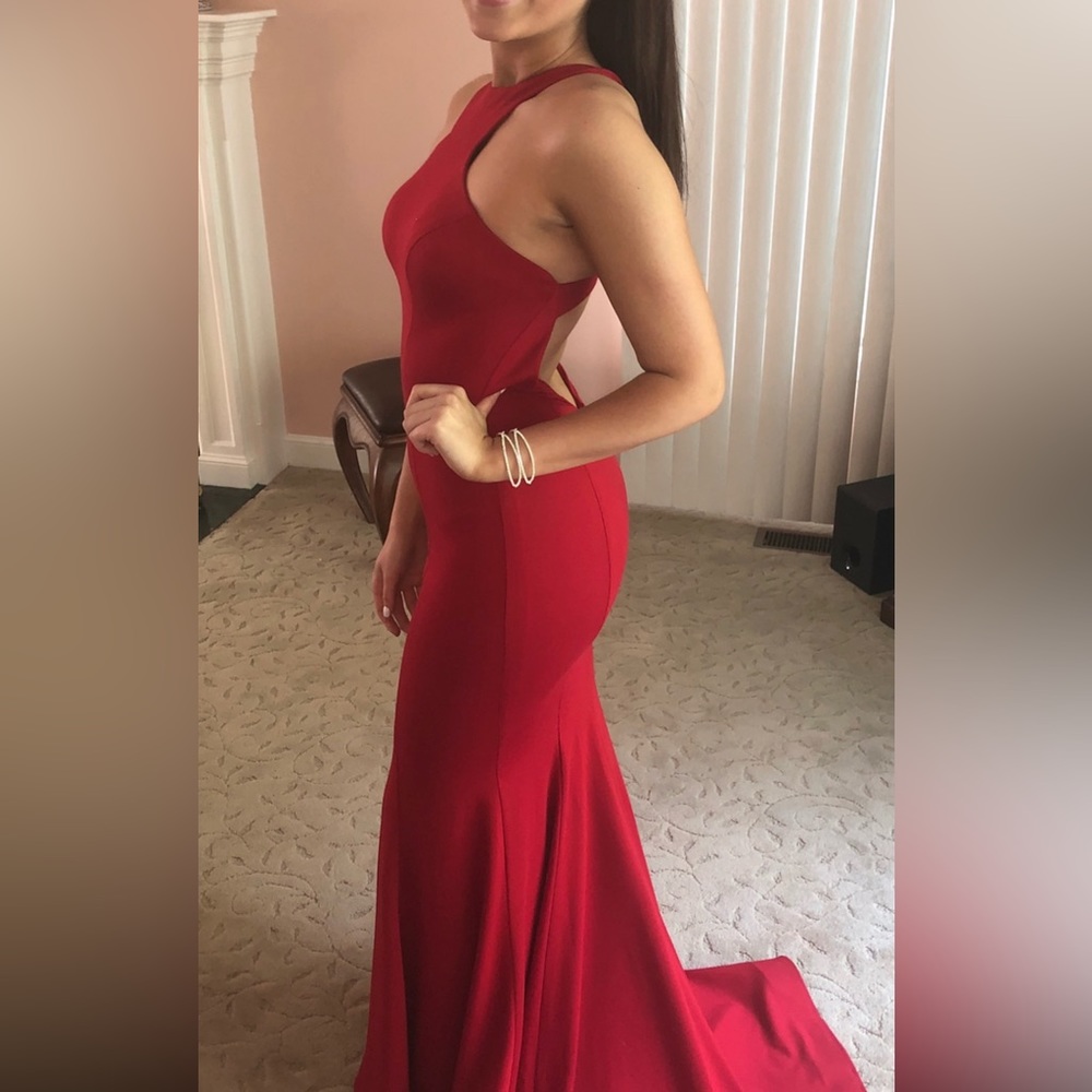 Zoey Grey Prom Dress